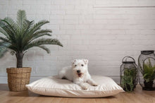 Load image into Gallery viewer, NaturoPet Natural Pet Bed - Natural Virgin Wool &amp; Organic Cotton Covers